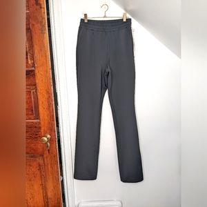 GOOD AMERICAN Scuba Relaxed Straight Leg Pants in Black Size M